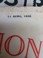 6 revues L ILLUSTRATION année 1936.
38 cm de long 29...