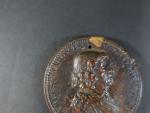 Médaille en bois pressé à l'effigie de Charles, Marquis et...
