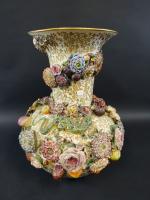 Jacob PETIT (1797-1868) : important vase balustre en porcelaine à...