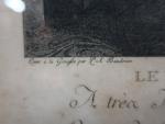 BAUDOIN Pierre-Antoine (1723-1769) d'après et gravé par MOREAU Jean-Michel (1741-1814)....