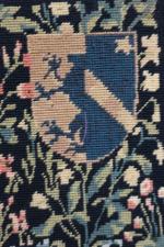 Grande tapisserie canevas en laine faite à la main. La...