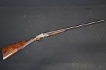 Fusil à platines Auguste Francotte, vendu par Begonin à Nice....