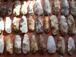 Collection d'environ 750 silex du Paléolithique et du Néolithique vendue...