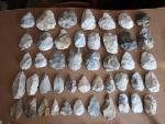 Collection d'environ 750 silex du Paléolithique et du Néolithique vendue...
