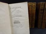 Lot de 20 ouvrages dépareillés du XVIII's comprenant : 7...