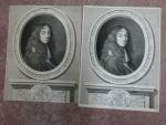 BRIENNE - Portraits gravés de Côme de Brienne, Louis Henri...