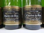 CHAMPAGNE. Lot de 6 Bout. : Charles De Fère, Chardonnay...
