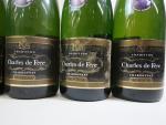 CHAMPAGNE. Lot de 5 Bout. Charles De Fère, Chardonnay brut...