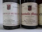 BOURGOGNE ROUGE. 3 bout. Chambolle Musigny Domaine Guy Coquard 1987...