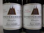 BOURGOGNE ROUGE. 3 Bout. Gevrey Chambertin Champlain 2000, Pierre André