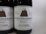 BOURGOGNE ROUGE. 3 Bout. Gevrey Chambertin Champlain 2000, Pierre André