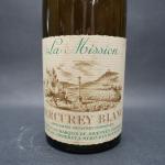 Bourgogne blanc. 1 bouteille Mercurey, La Mission, Marquis de Jouennes,...