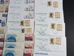 66 lettres vols Air France des années 40 à 70...
