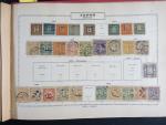 2 petits MAURY rouges EUROPE & OUTREMER e bons timbres...