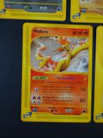 Carte Pokemon
Contenu : lot de 5 cartes rares dont Aerodactyl, Moltres,...