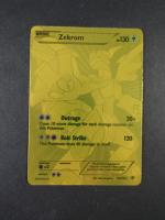 Carte Pokemon
Contenu : 1 carte rare dont Zekrom
Edition : Legendary treasures 
Langue :...