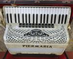 Accordéon à clavier piano 41 touches, 120 basses, PIERMARIA, couleur...