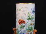 Vase tripode d'époque Art Nouveau de style japonisant à décor...