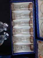 Service de verres 60 pièces modèle "Iris panto oro" comprenant...