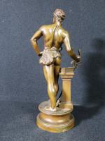FAVRE Maurice Constant (1875-1915). Le droit civique. Sculpture en bronze...