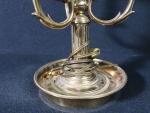 Lampe bouillotte de style Louis XVI à trois bras de...