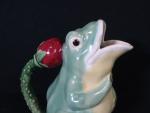 ATHEZZA FRANCE - Pichet en forme de grenouille en céramique...