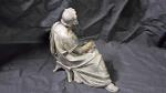 Statue bronze representant la tete coupée de Meduse. 38X31 cm
Voir...