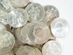 FRANCE : Trente-cinq pièces de 50 francs argent type Hercule....