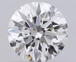 Diamant sur papier de forme ronde et de taille brillant...