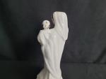 Ancien statuette en porcelaine la Vierge à l enfant fin...