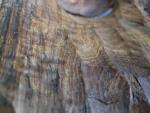 Ancien masque africain en bois sculpté. 
Hauteur 45 cm largeur 17...