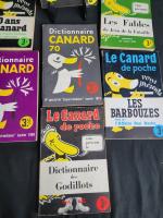 Lot de 7 petits livres LE CANARD DE POCHE. 
-Les Fables...