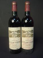BORDEAUX - 2 B. CHATEAU LA LOUVIERE Grand vin de...