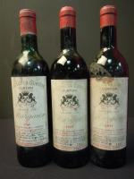 BORDEAUX - 3 B. CHATEAU LA GURGUE Curton Grand vin...
