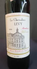 BORDEAUX - 3 B. LE CHEVALIER LEVY Bordeaux 1996 Rouge