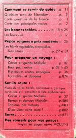 Guide Michelin 1955, exemplaire en très bon état d'usage