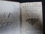 RELIGIOSA - Réunion de 22 livres reliés dépareillés du XVIIIe...