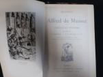 Réunion de 15 livres reliés comprenant : 
Oeuvres d'Alfred de...