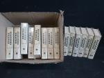 Lot de 14 volumes Les oeuvres complètes d'Agatha Christie.