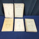 ART lot de 5 ouvrages comprenant :
1882 - Annuaire illustré des...