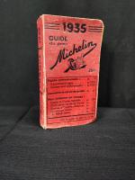 Guide du pneu Michelin 1935.
Usure de la couverture visible sur...