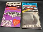 LE CRAPOUILLOT lot de six magazines:
1974,1976, 1977 et 1978. Usure...