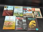 Locomotion Bibliothèque de travail - 20 magazines hebdomadaires Illustrés: bateaux,...