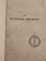 Anciens ouvrages administration :
Le secrétaire universel par Paul PERSAN éditeur...