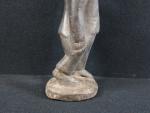 AFRIQUE BAOULE. Statue en bois représentant un colon. Haut.: 44...