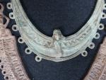 AFRIQUE. Lot de 2 colliers pectoraux en bronze 22 x...