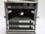 CROWN - Fly case sur roulettes contenant 2 amplificateurs de...
