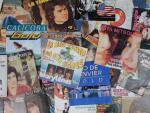 Important lot de disques vinyles 45 tours comprenant: MICHEL FUGAIN,...