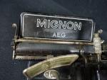 Mignon AEG - Machine à écrire avec deux cylindres (manque...