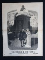 ANONYME
LES COMTES D'HOFFMANN
Opéra Fantastique en quatre actes.
J. BARBIER. J.OFFENBACH.
Tampon humide...